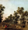 Canal Giovanni Antonio View Of The Grand Walk vauxhall Gardens With The Orchestra Pavilion