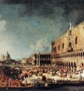 Canaletto Arrival of the French Ambassador in Venice