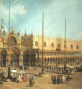 Canaletto Piazza San Marco Looking Southeast