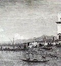 Canaletto The Tow of Malghera, c  1744, etching 29,9 x 43,2