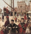 Carpaccio Arrival of the English Ambassadors detail2