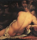 CARRACCI VENUS WITH SATYR AND CUPIDS, 1588, OIL ON PAPER