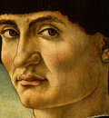 Andrea del Castagno Portrait of a Man, c 1450, Detalj 2, NG