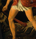 Andrea del Castagno The Youthful David, c 1450, Detalj 2, NG