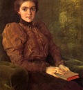 Chase William Merritt A Lady in Brown