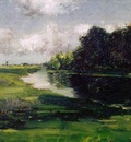 Chase William Merritt Long Island Landscape after a Shower of Rain
