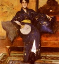 Chase William Merritt The Blue Kimono