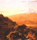 church south american landscape