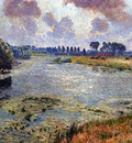 Claus Emile View on the Leie Sun