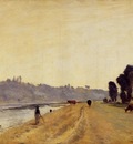 Corot Banks of a River
