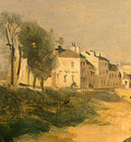 Corot River Scene with Bridge, 1834, Detalj 1, NG Washington