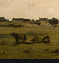 Corot View near Epernon, 1850 1860, Detalj 1, NG Washington