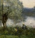 Corot Ville dAvray, c  1867 1870, Detalj 4, NG Washington