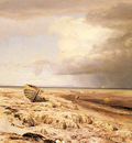 Cour Janus La Deserted Boat On A Beach