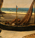 Courbet Beach in Normandy, 1872 1875, Detalj 3, NG Washingto