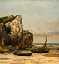 Courbet Beach in Normandy, 1872 1875, NG Washington