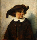 Courbet Portrait of a Young Girl, 1857, NG Washington