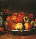 Courbet Still Life with Apples and Pomegranates, The Nationa