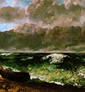 Courbet The stormy sea 1869 117x160 5 Musee dOrsay, Paris