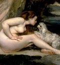 Nudo con cane 1861 62 , Parigi Louvre