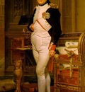 David,J  L  Napoleon in His Study, 1812, NG Washington