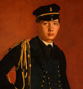 degas achille de gas in the uniform of a cadet, detalj 1,
