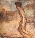 Degas David Goliath, 1864, Fitzwilliam Museum, Cambridge