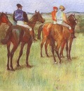 Degas Jockeys, pastel on paper, Hill Stead Museum, Farmingto