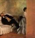 Degas Mr and Mrs Manet ca 1868, Municipal Museum of Art, Kit