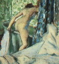 Degas The Morning Bath, 1890, pastel on paper, The Art Insti