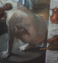 Degas The Tub, 1886, pastel on cardboard, Musee dOrsay, Par