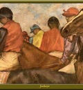 po degas 18 jockeys 1881