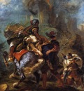 DELACROIX Eugene The Abduction of Rebecca