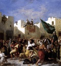 DELACROIX Eugene The Fanatics of Tangier