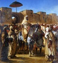 DELACROIX Eugene The Sultan of Morocco and his Entourage