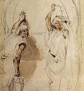 DELACROIX Eugene Two WOmen at the Well
