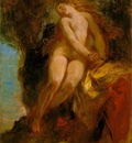 Delacroix Andromeda, ca 1852, 32 5x24 8 cm, Museum of Fine A