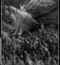 Cru025 Apparition of St  George on the Mount of Olives GustaveDore sqs
