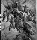Cru090 The Crusaders Crossing Mount Taurus GustaveDore sqs