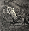 dore gustave 18 i through compassion fainting seem d not far from death and like a corpse fell to the ground canto