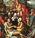 DURER LAMENTATION OVER THE DEAD CHRIST,1500, ALTE PINAKOTHEK