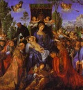 Albrecht Durer The Altarpiece of the Rose Garlands