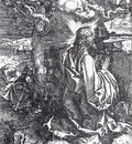 Durer Agony In The Garden Etching