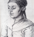 Durer Portrait Of A Girl