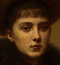 Fantin Latour Portrait of Sonia 1890 detail3