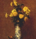 fantin latour chrysanthemums