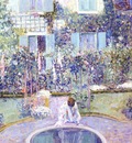 frieseke garden mirror c1913