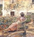 frieseke the fountain