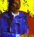 Gauguin Vahine No Te Tiare Woman With A Flower