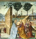 GHIRLANDAIO VISITATION STORIES OF THE BAPTIST , S MARIA NOV